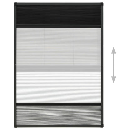 Plisse Insect Screen For Windows Aluminium With Shade