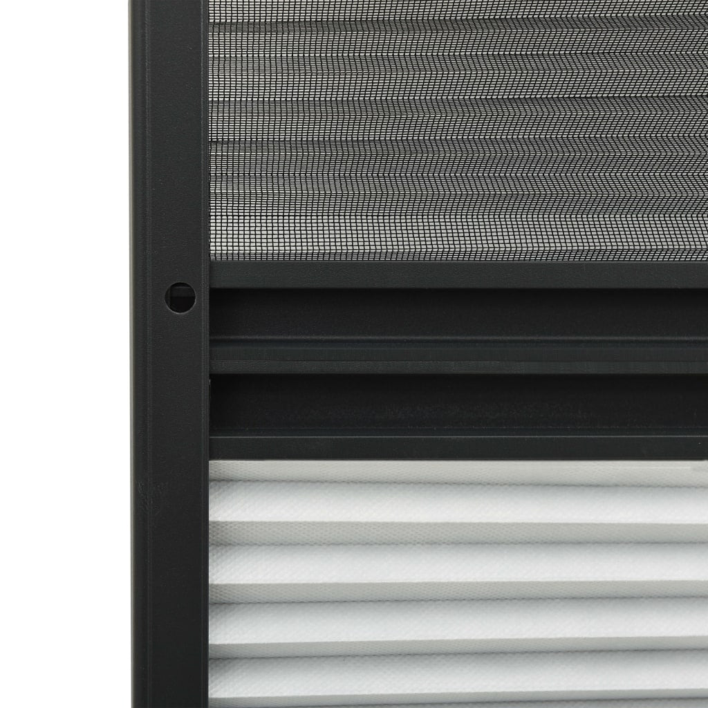 Plisse Insect Screen For Windows Aluminium With Shade