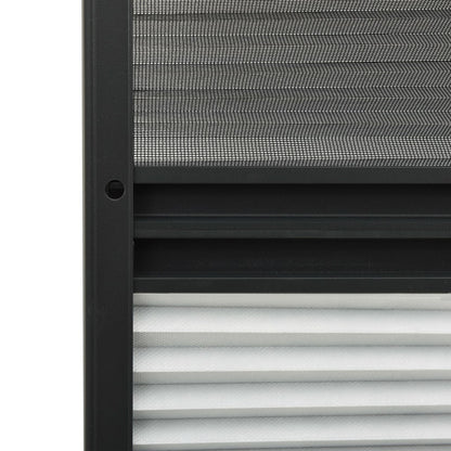 Plisse Insect Screen For Windows Aluminium With Shade