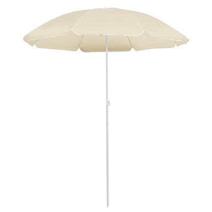 Garden Parasol With Steel Pole 180 Cm