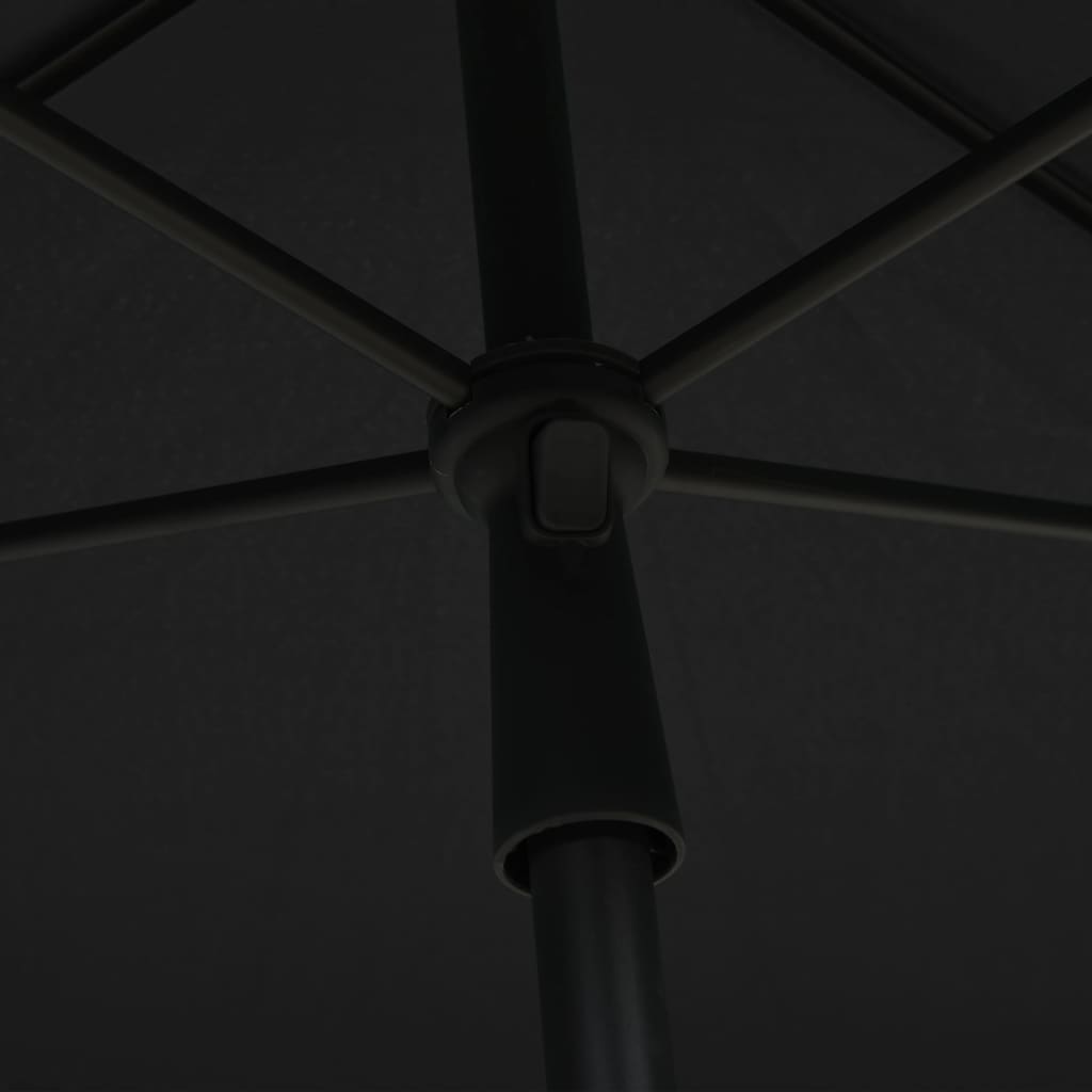 Garden Parasol With Pole 210X140 Cm