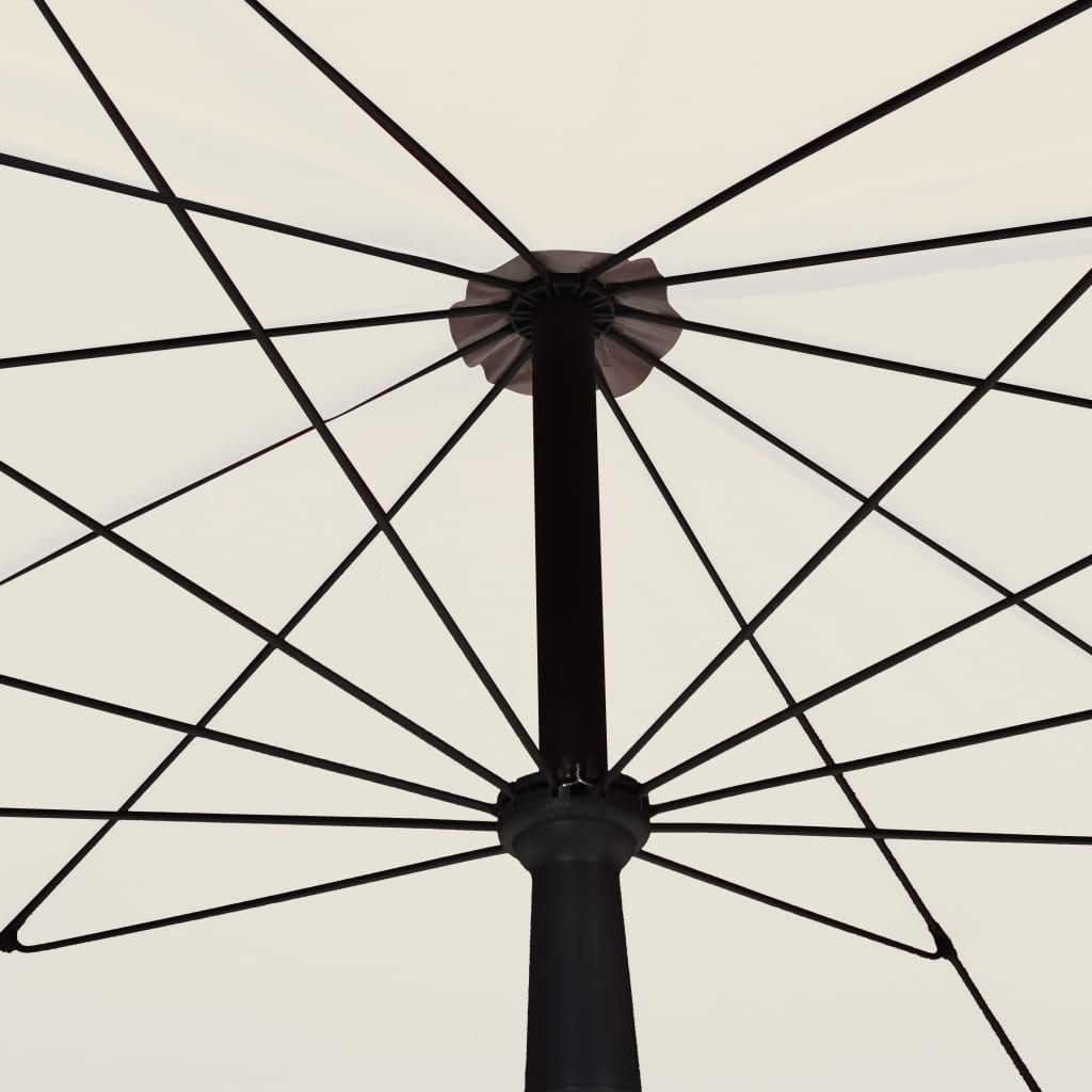 Garden Parasol With Pole 200X130 Cm