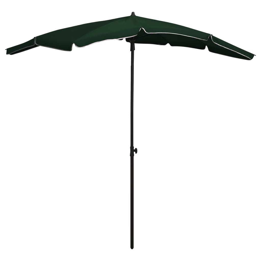Garden Parasol With Pole 200X130 Cm