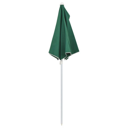 Garden Half Parasol With Pole 180X90 Cm