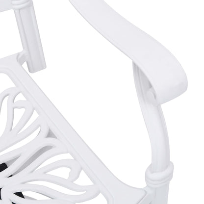 Swivel Garden Chairs 2 Pcs Cast Aluminium