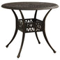 Garden Table Cast Aluminium