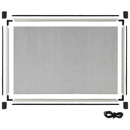 Extendable Insect Screen For Windows (75-143)X50 Cm
