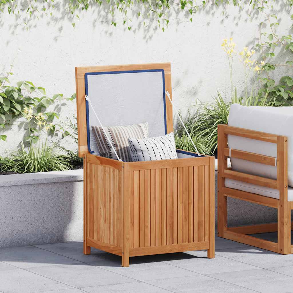 Garden Storage Box Solid Teak Wood