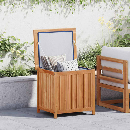 Garden Storage Box Solid Teak Wood