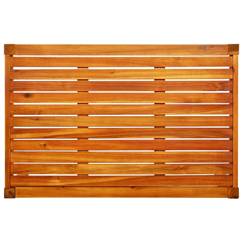 Garden Bench & Footrests Solid Acacia Wood