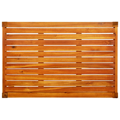 Garden Bench & Footrests Solid Acacia Wood