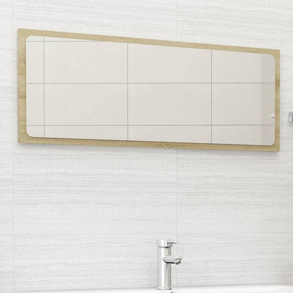 Bathroom Mirror Engineered Wood