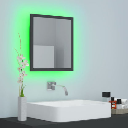 Led Bathroom Mirror 40X8.5X37 Cm Acrylic