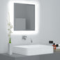 Led Bathroom Mirror 40X8.5X37 Cm Acrylic