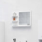 Bathroom Mirror 60X10.5X45 Cm Engineered Wood