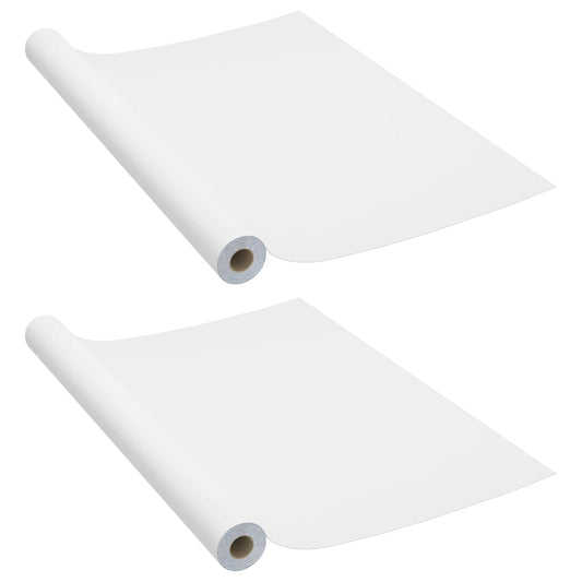 Self-Adhesive Furniture Films 2 Pcs 500X90 Cm Pvc