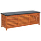 Garden Storage Box Solid Eucalyptus Wood