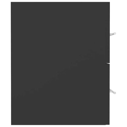 2 Piece Bathroom Furniture Set Engineered Wood