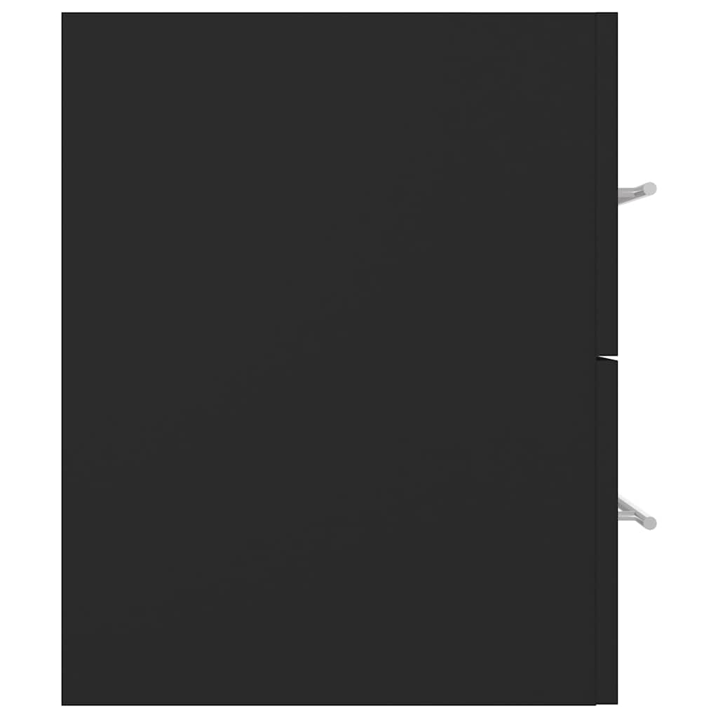 2 Piece Bathroom Furniture Set Engineered Wood