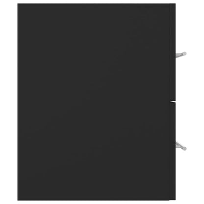 2 Piece Bathroom Furniture Set Engineered Wood