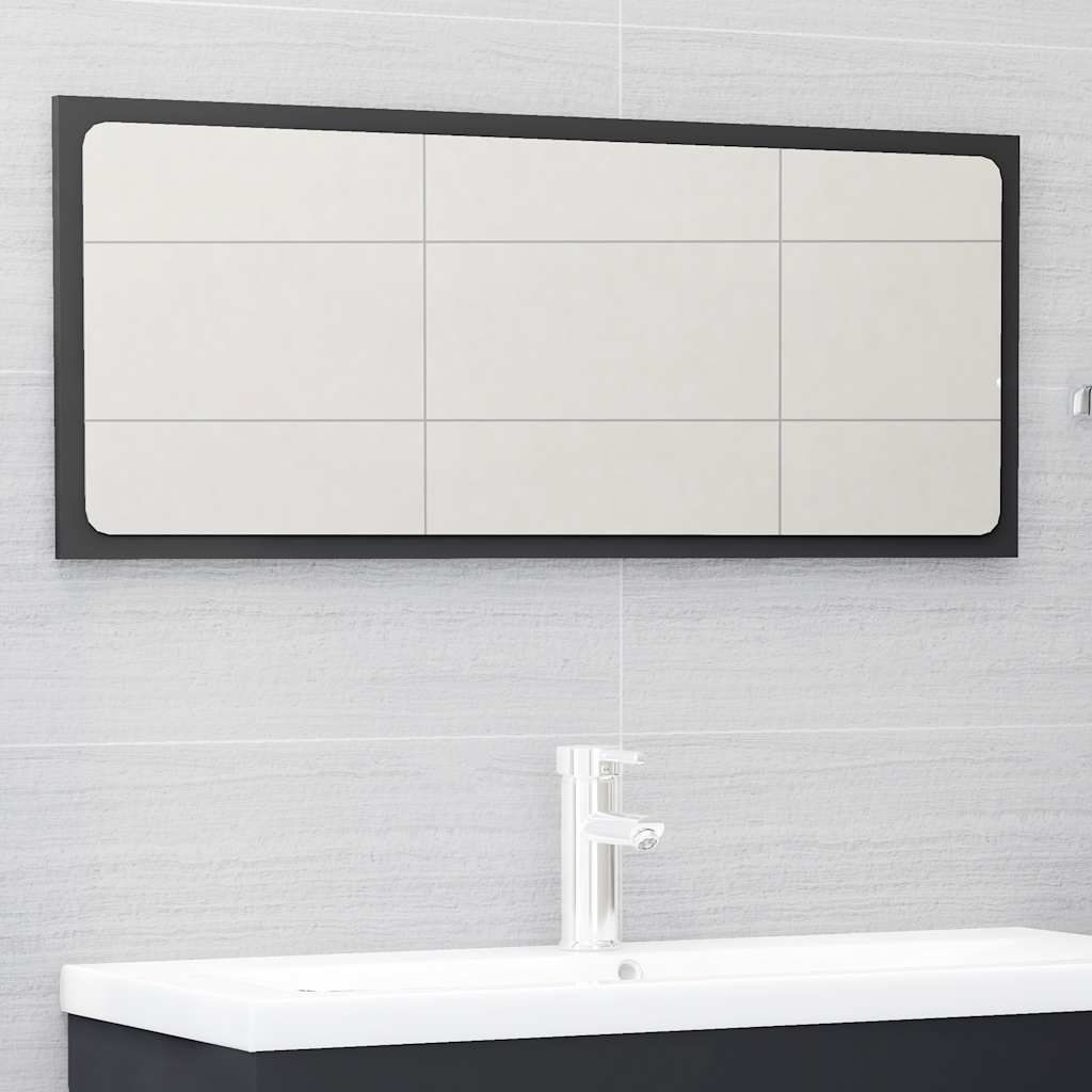 2 Piece Bathroom Furniture Set Engineered Wood