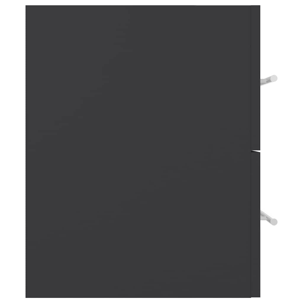 2 Piece Bathroom Furniture Set Engineered Wood