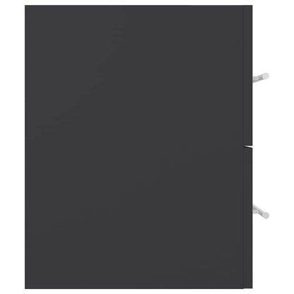 2 Piece Bathroom Furniture Set Engineered Wood