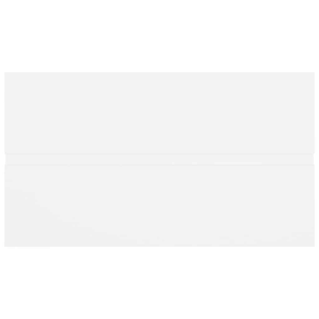 2 Piece Bathroom Furniture Set Engineered Wood