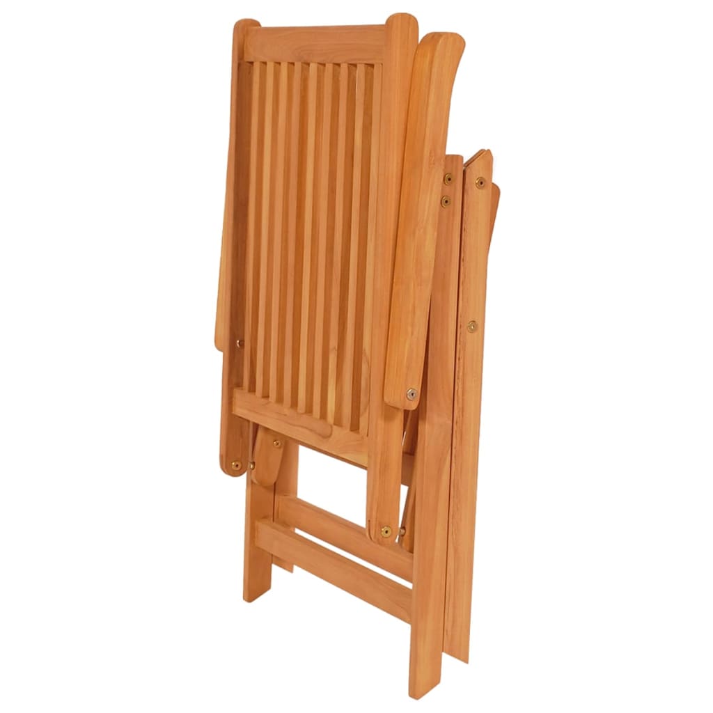 Garden Chairs 2 Pcs With Cushions Solid Teak Wood