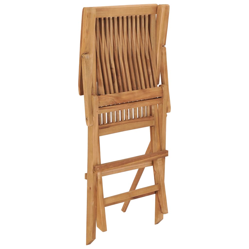 Garden Chairs With Cushions 2 Pcs Solid Teak Wood