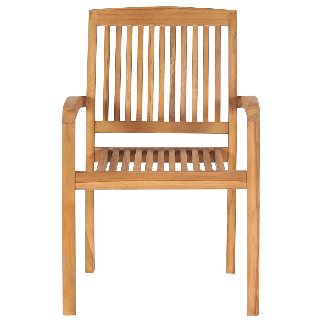 Garden Chairs 2 Pcs With Cushions Solid Teak Wood