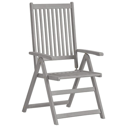Garden Reclining Chairs 2 Pcs With Cushions Solid Wood Acacia