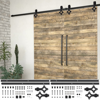 Sliding Door Skien Hardware Kit Steel