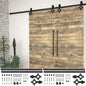 Sliding Door Skien Hardware Kit Steel