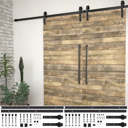 Sliding Door Skien Hardware Kit Steel