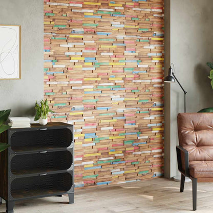 Wall Cladding Panels 10 Pcs 1.03 M² Recycled Teak Wood