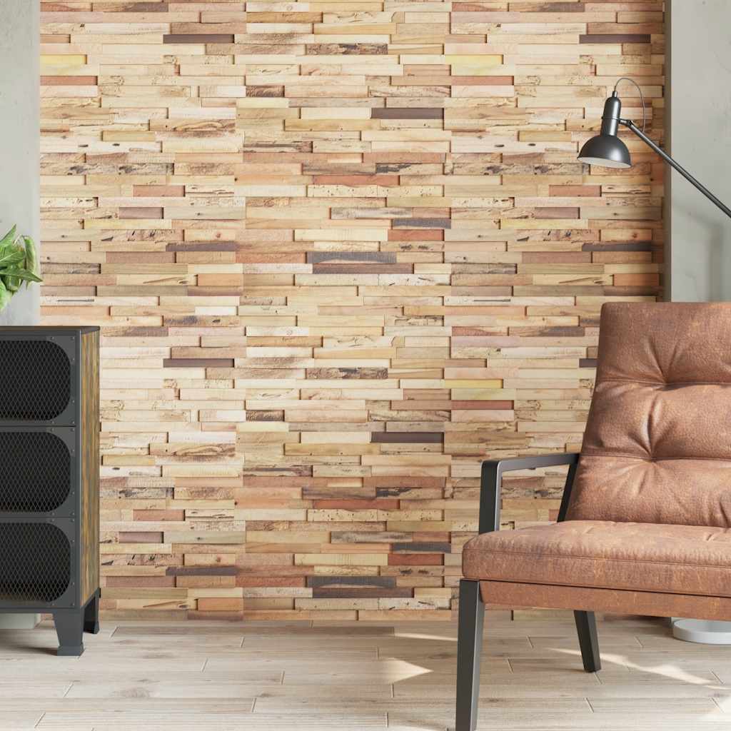 Wall Cladding Panels 10 Pcs 1.03 M² Recycled Teak Wood