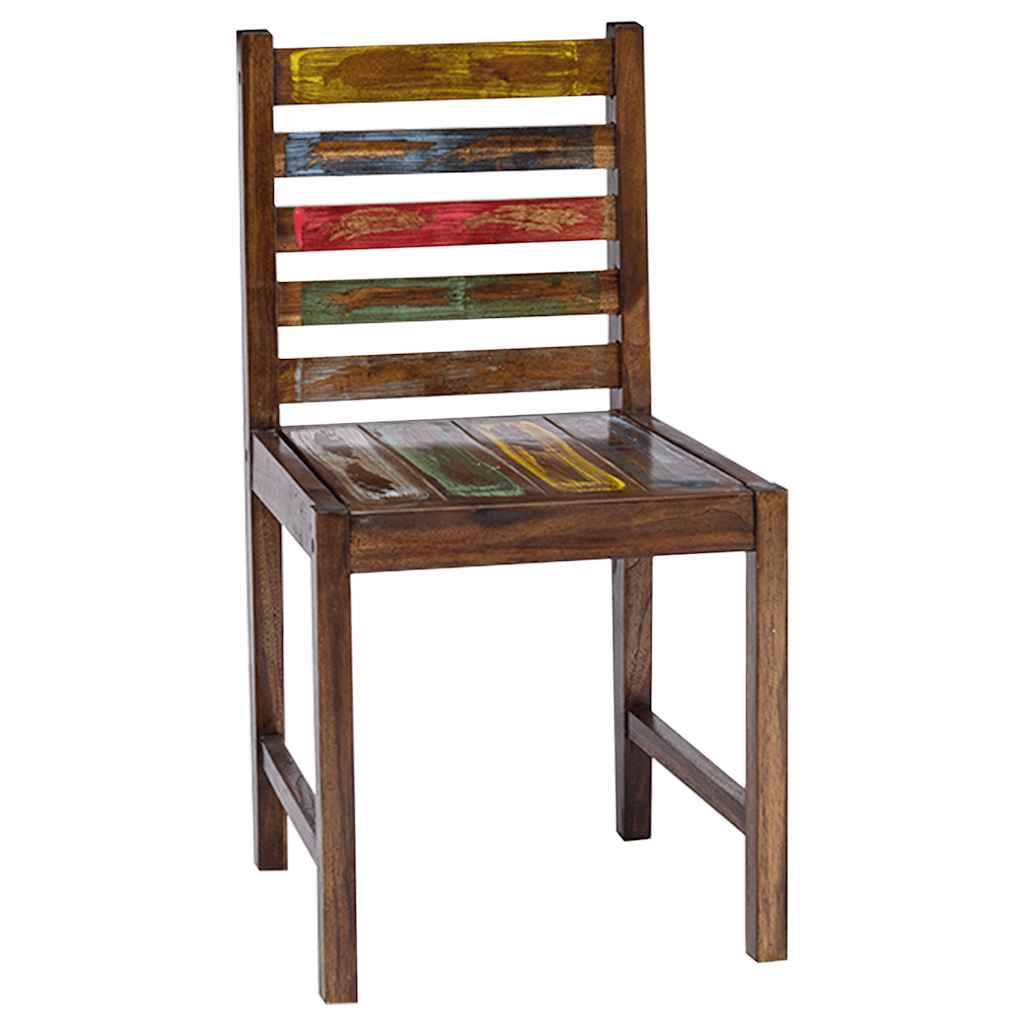 Dining Chairs 6 Pcs Solid Reclaimed Wood