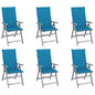 Garden Reclining Chairs 2 Pcs With Cushions Solid Wood Acacia