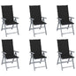 Garden Reclining Chairs 2 Pcs With Cushions Solid Wood Acacia