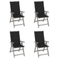 Garden Reclining Chairs 2 Pcs With Cushions Solid Wood Acacia