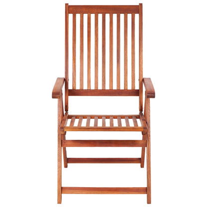 Folding Garden Chairs 4 Pcs Solid Acacia Wood