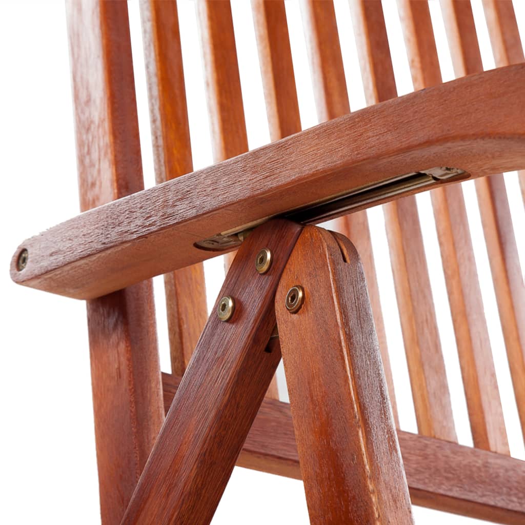 Folding Garden Chairs 4 Pcs Solid Acacia Wood