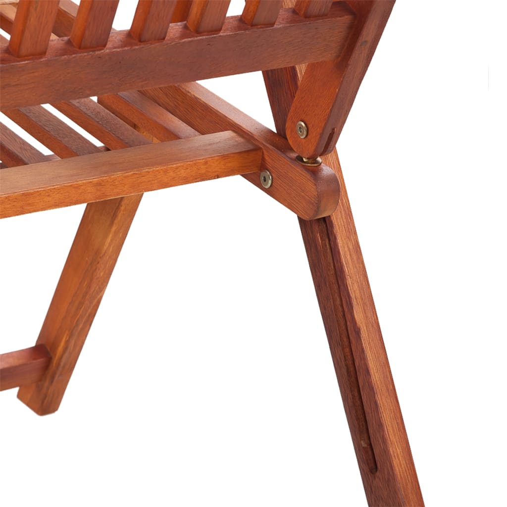 Folding Garden Chairs 4 Pcs Solid Acacia Wood