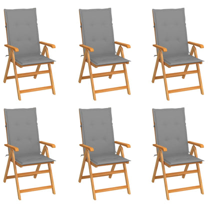 Garden Chairs 2 Pcs With Cushions Solid Teak Wood