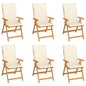 Garden Chairs 2 Pcs With Cushions Solid Teak Wood