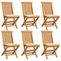 Garden Chairs With Cushions 2 Pcs Solid Teak Wood