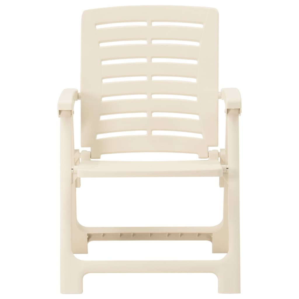 Garden Chairs 2 Pcs Plastic