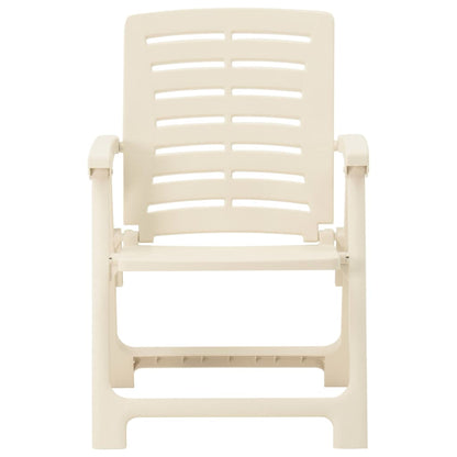Garden Chairs 2 Pcs Plastic