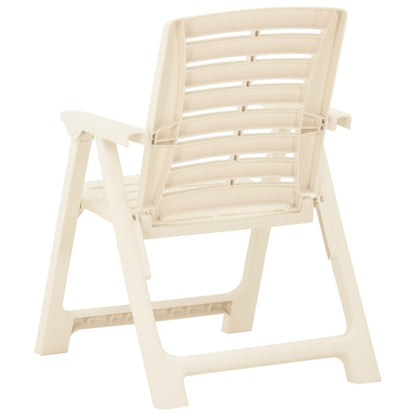 Garden Chairs 2 Pcs Plastic